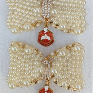 Pearl Charmed Shoe Clips