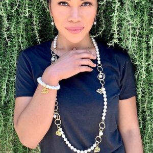 Pearl Charm Necklace