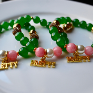 Pretty Green & Salmon